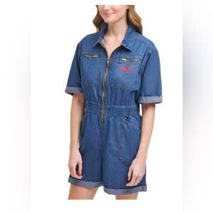 Jean romper size s